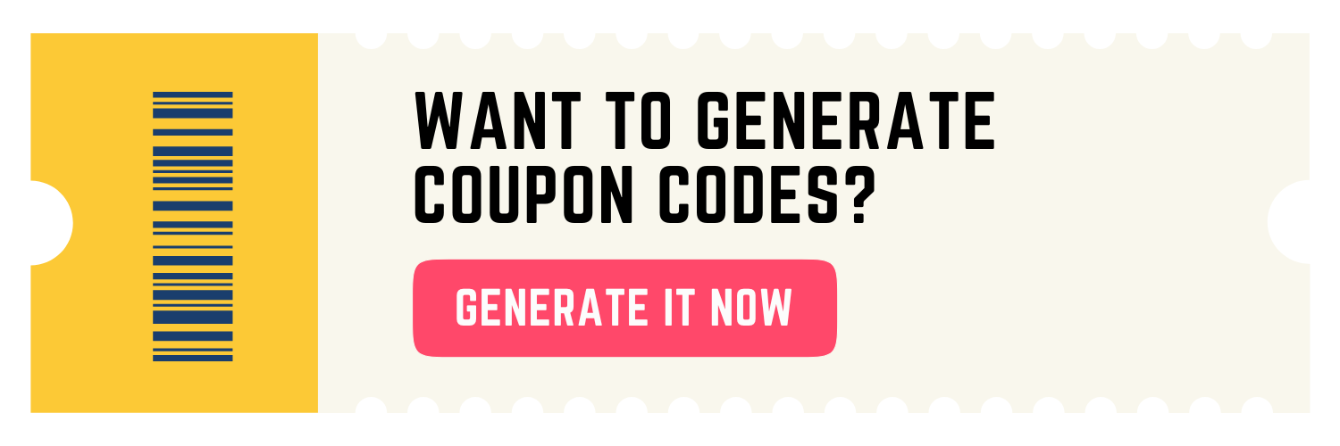 coupon codes generator cta banner