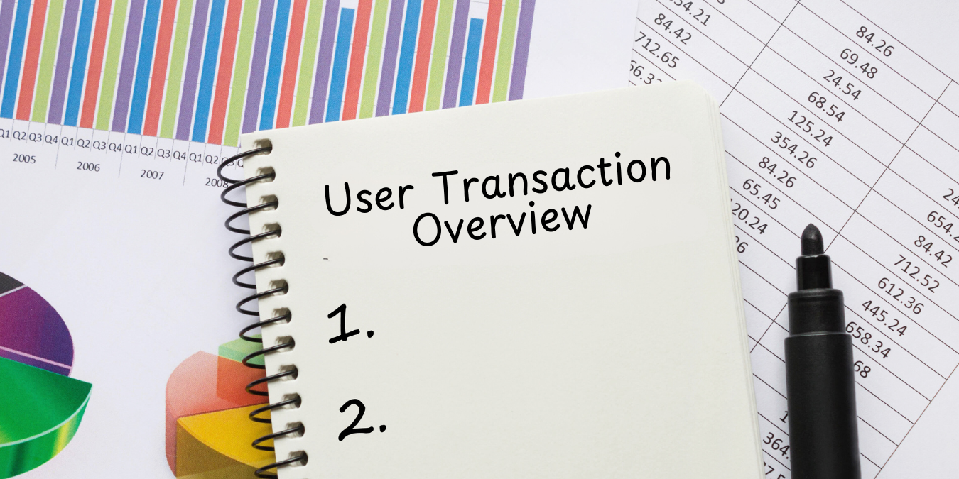 What is User Transaction Overview