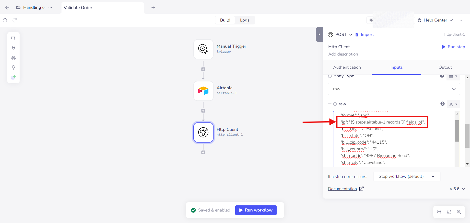 FraudLabs Pro fraud detection API result